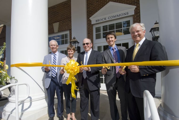 RMC dedicates student center, Brock Commons