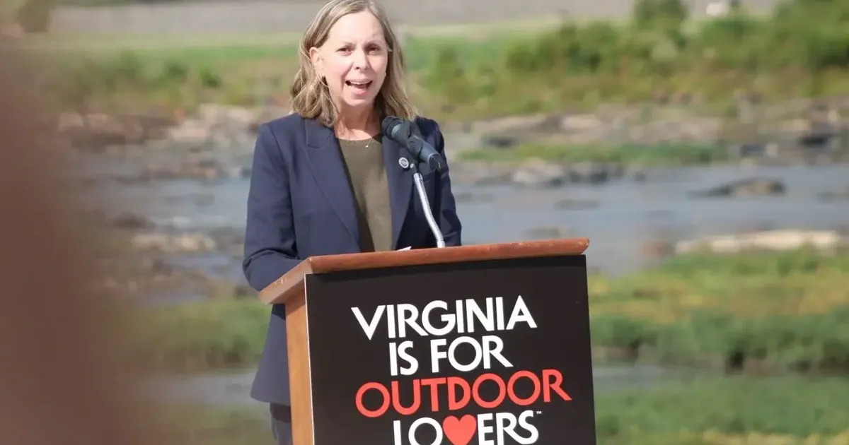 With Dan River as background, governor announces new state outdoor ...