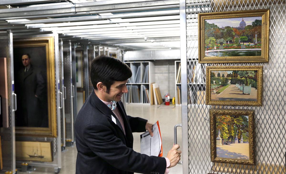 Artwork Of Susan Watkins Carefully Preserved At Chrysler Museum In