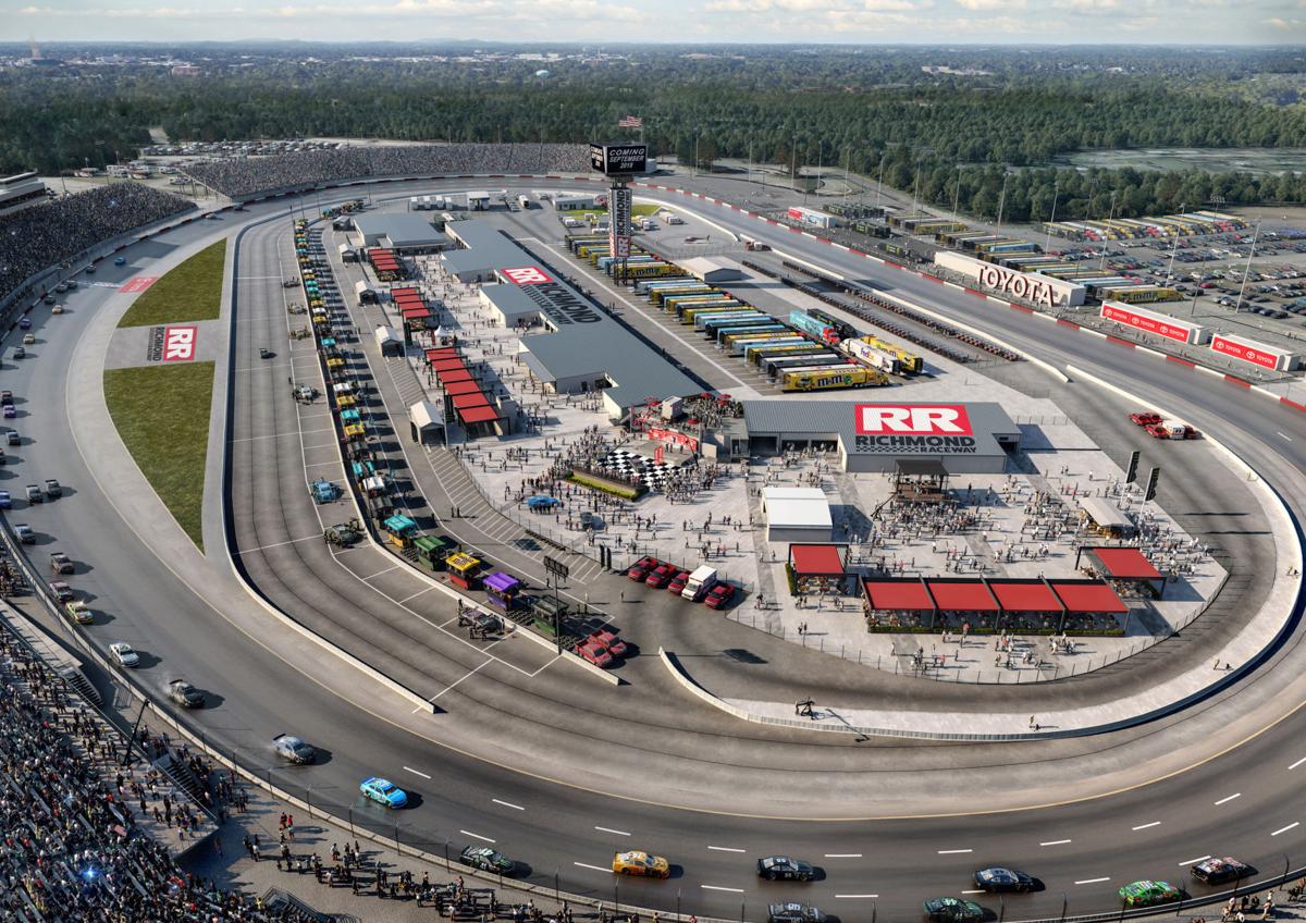 NASCAR's rebranded Richmond Raceway announces $30 million infield
