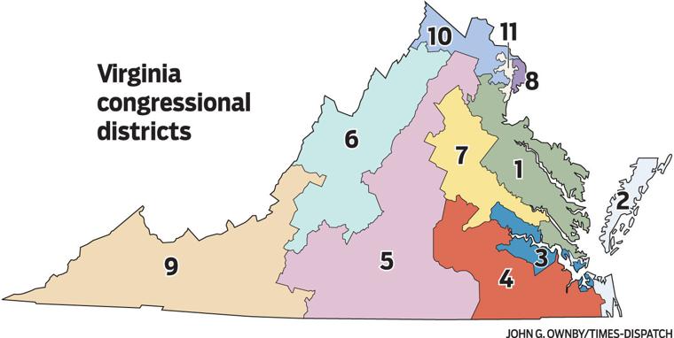 Three-judge panel rules Virginia must redraw congressional map ...