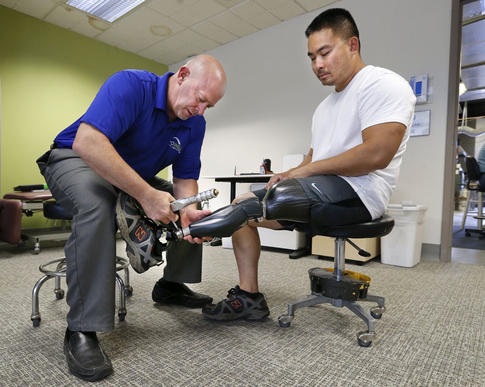 PHOTOS: Prosthetist, Paraolympian, Coach And Amputee | 804 Varsity ...