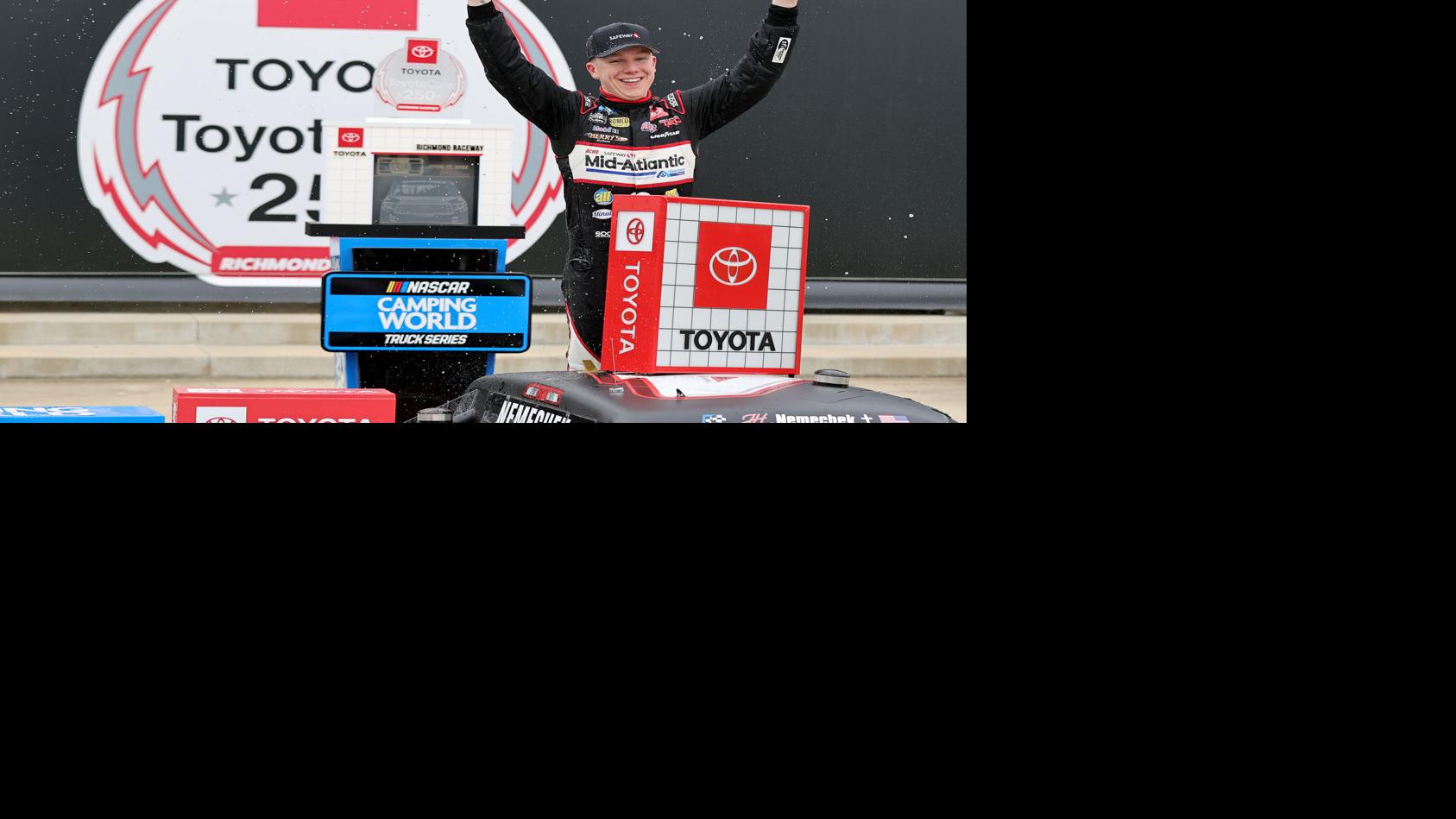 PHOTOS: John H. Nemechek(4) wins ToyotaCare 250 NASCAR ...