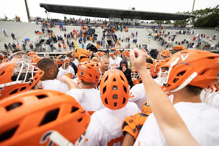 Virginia lacrosse faces in NCAA lacrosse quarters
