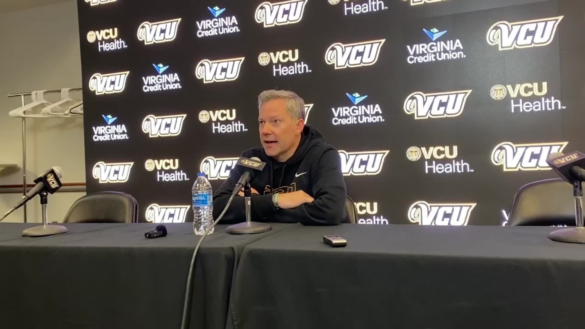 VCU basketball coach Ryan Odom gives update on Phillip Russell injury, recovery