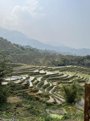 Sapa landscape.