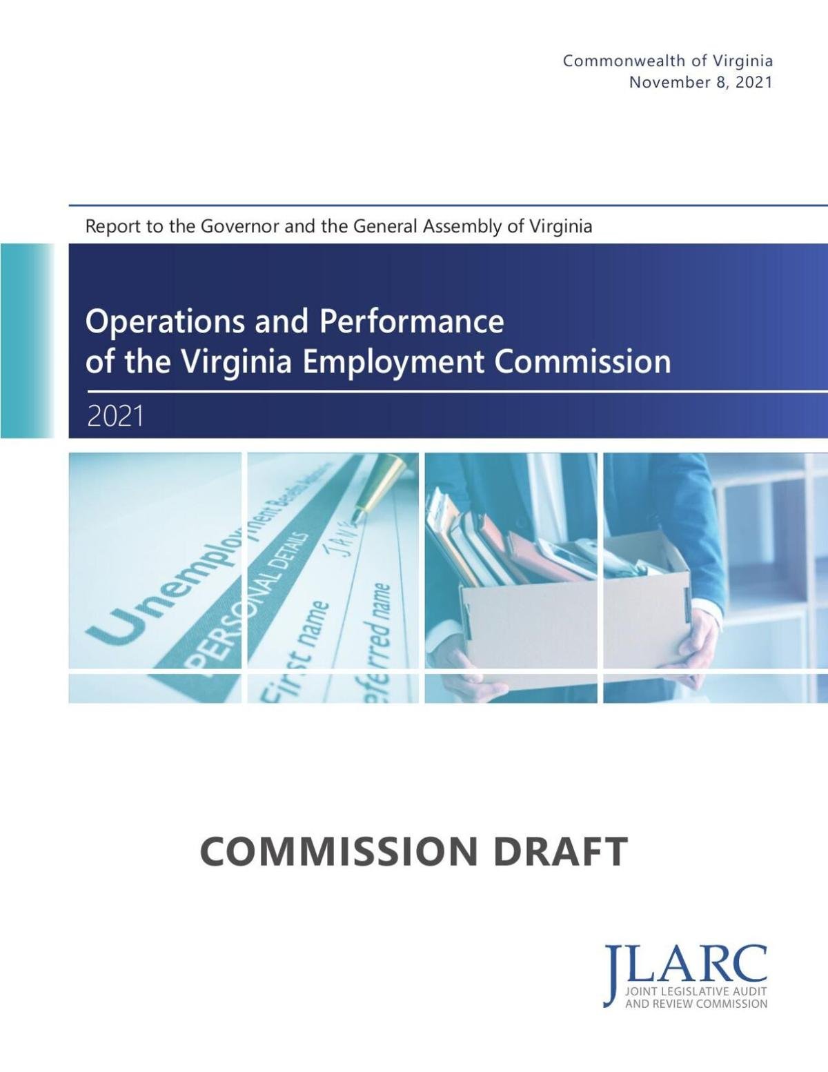 Final Report - Virginia Joint Legislative Audit and Review