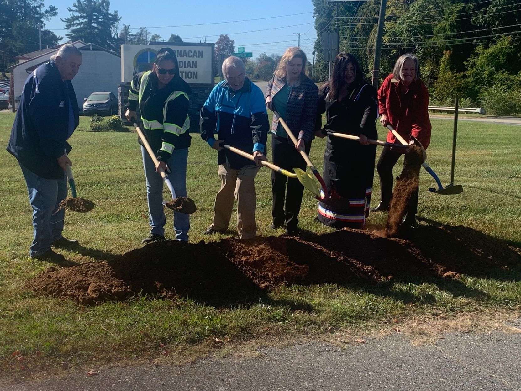 Monacan Indian Nation celebrates groundbreaking of health clinic