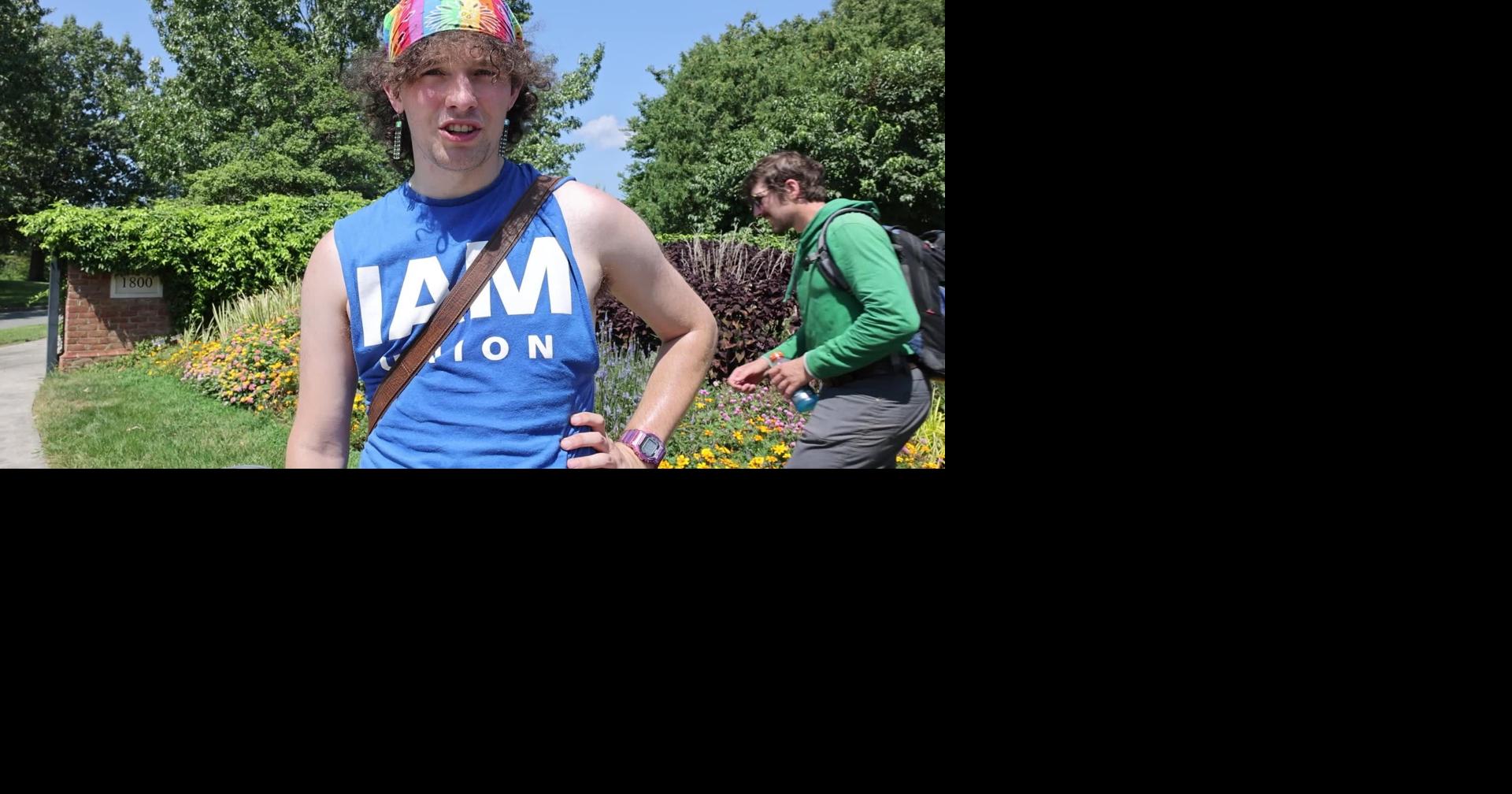Jamie O'Brien explains why they and other workers at Lewis Ginter Botanical Garden are on strike
