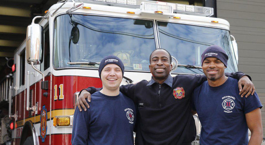 firefighter baby carrier