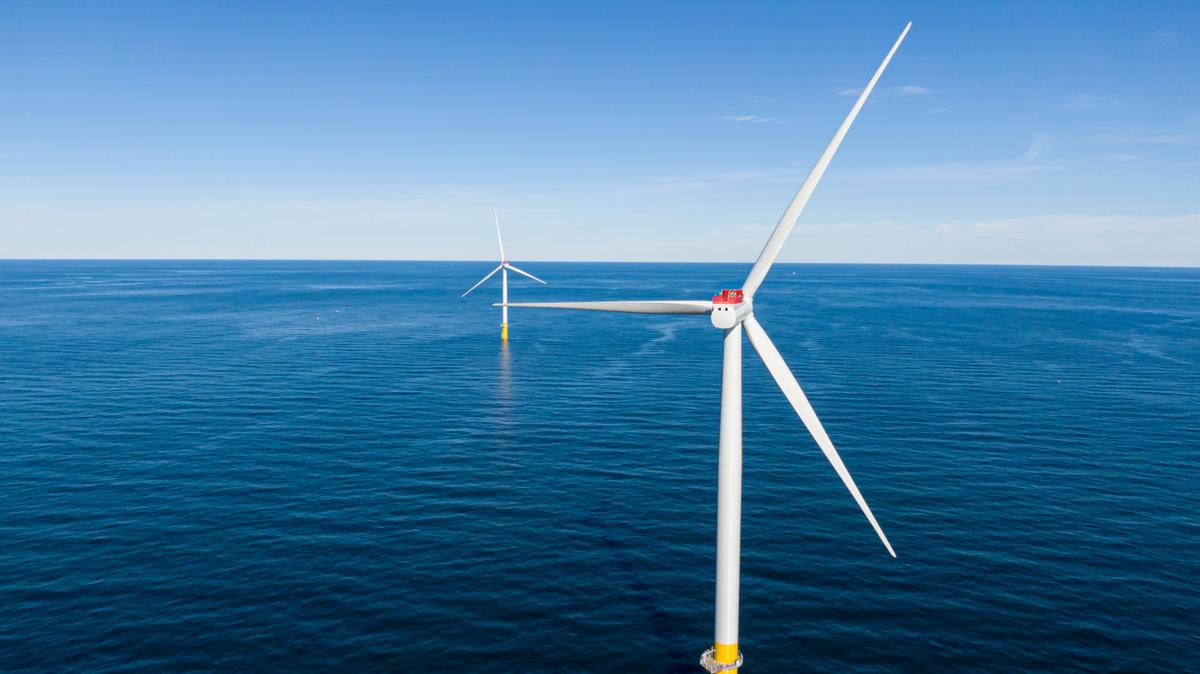 Dominion Energy wind turbines