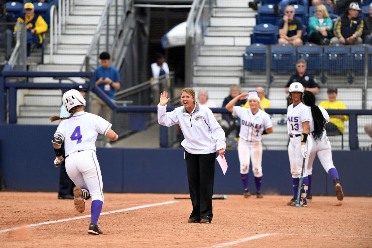 JMU softball coach Loren LaPorte has Dukes one step from College World