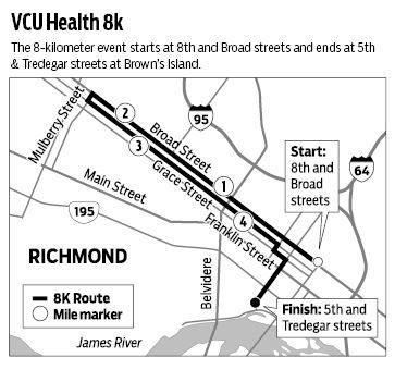 Richmond Marathon road closures