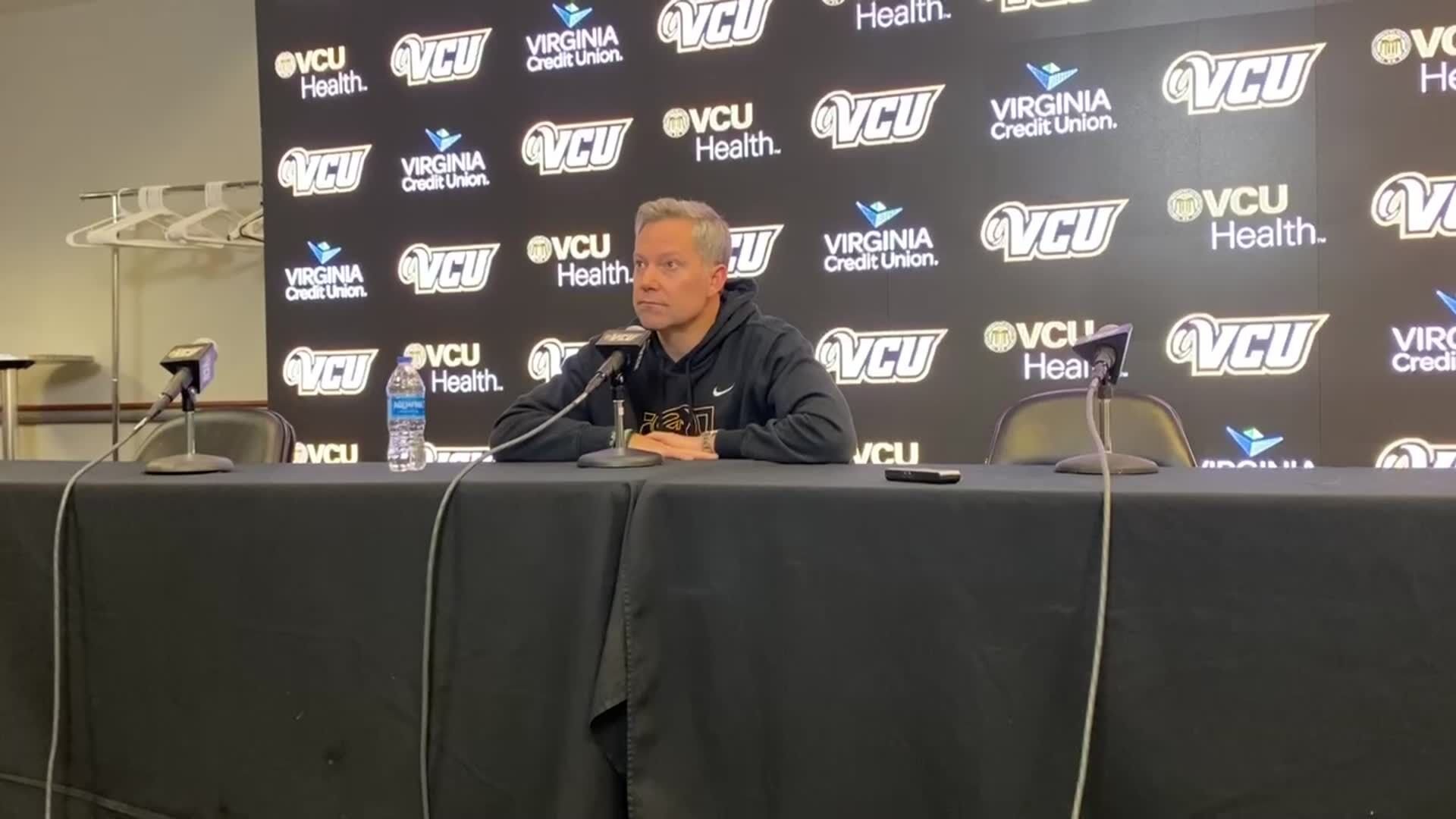 VCU basketball coach Ryan Odom on tuning out noise with name linked to head coaching vacancies