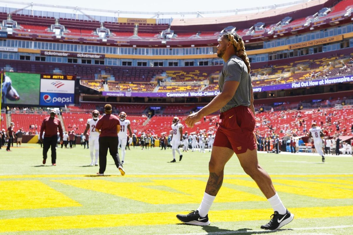 Commanders fans hit FedEx Field for first preseason home game