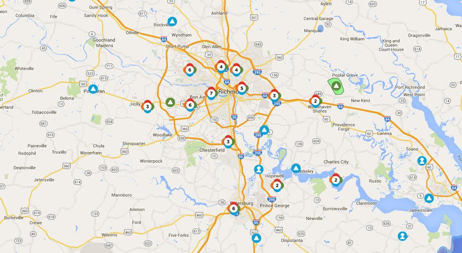 Power outages continue after storm  Central Virginia  richmond com