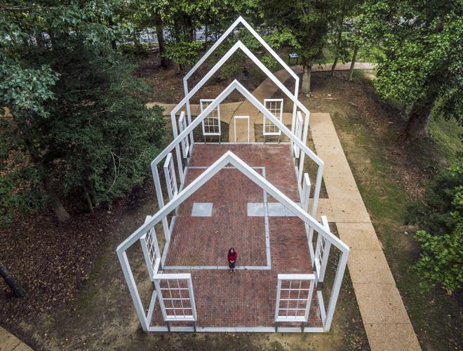 Virginia from Above - Historic Polegreen Church