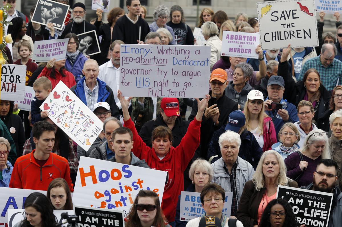 Hundreds rally outside Virginia Capitol to protest abortion legislation | General ...