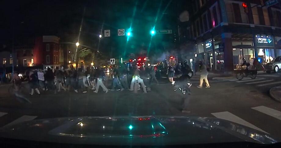 Image for article Woman arrested at proPalestine protest acquitted of throwing rock at VCU police cruiser