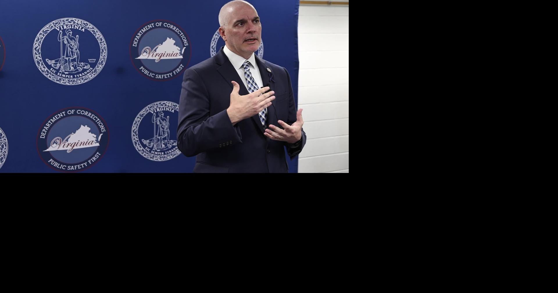 Chadwick Dotson, director of state prison system, says Spanberger has ...