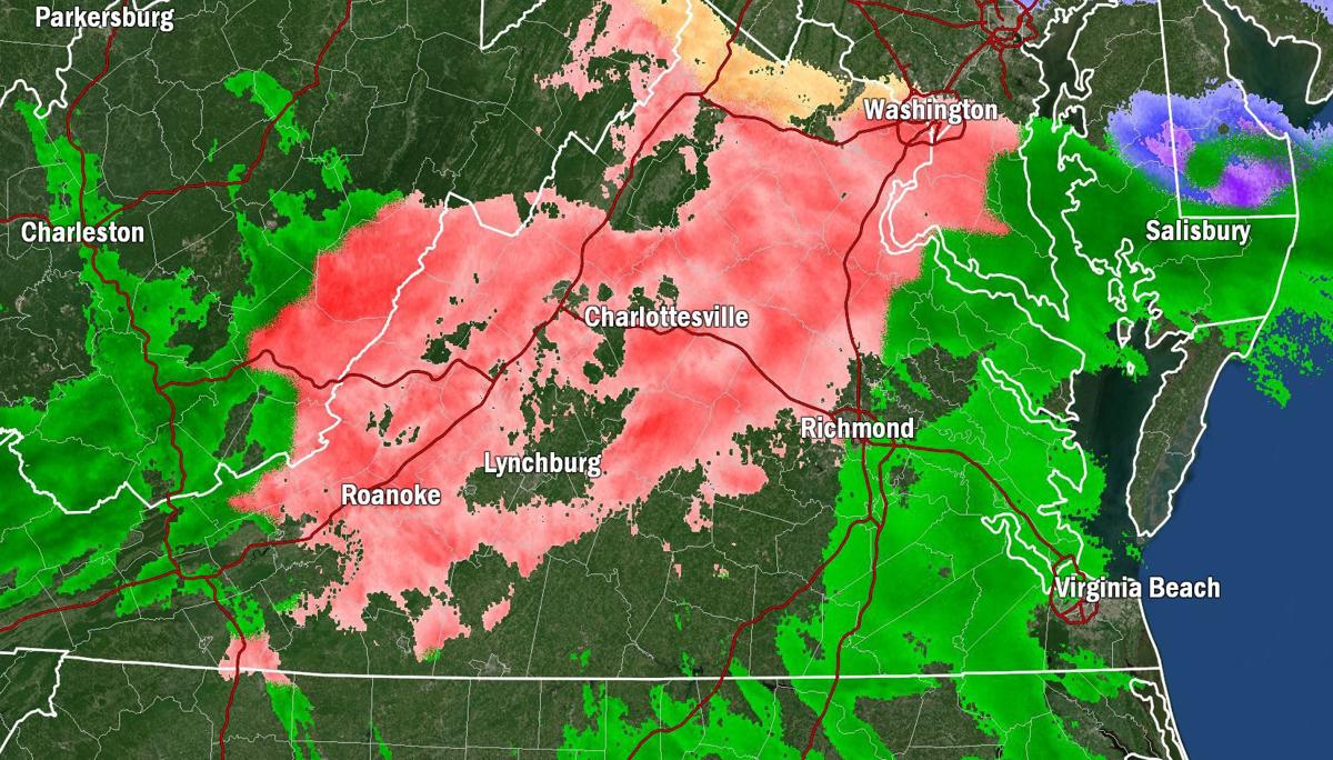 AFTERNOON UPDATE Ice threat is now west of Richmond, but there