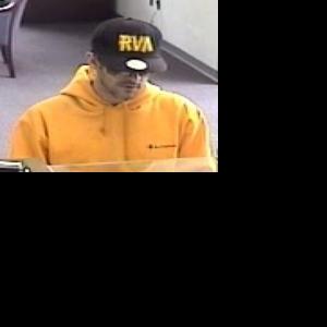 Chesterfield police seek suspect in afternoon bank robbery
