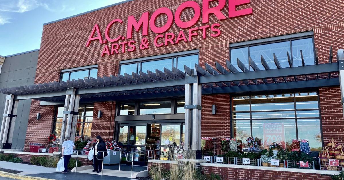 A.C. Moore chain closing all of its stores, including five in ...