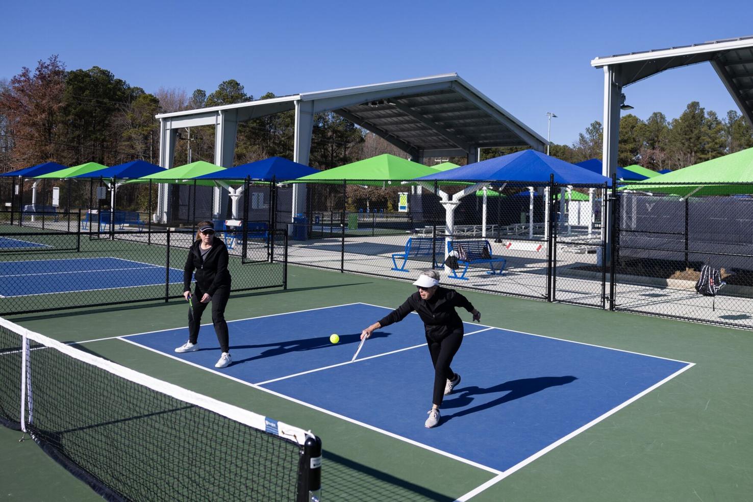 Pouncey Tract Park outdoor pickleball Richmond