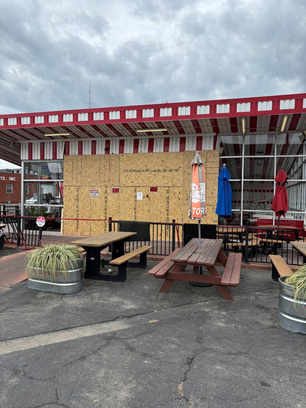 Boulevard Burger and Brews closed after car accident