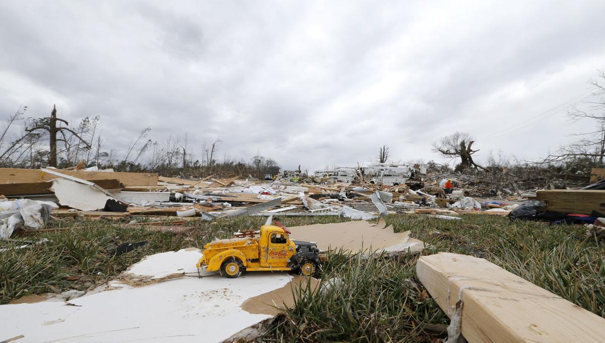 Tappahannock 'a mess' after tornado strike; two injured critically