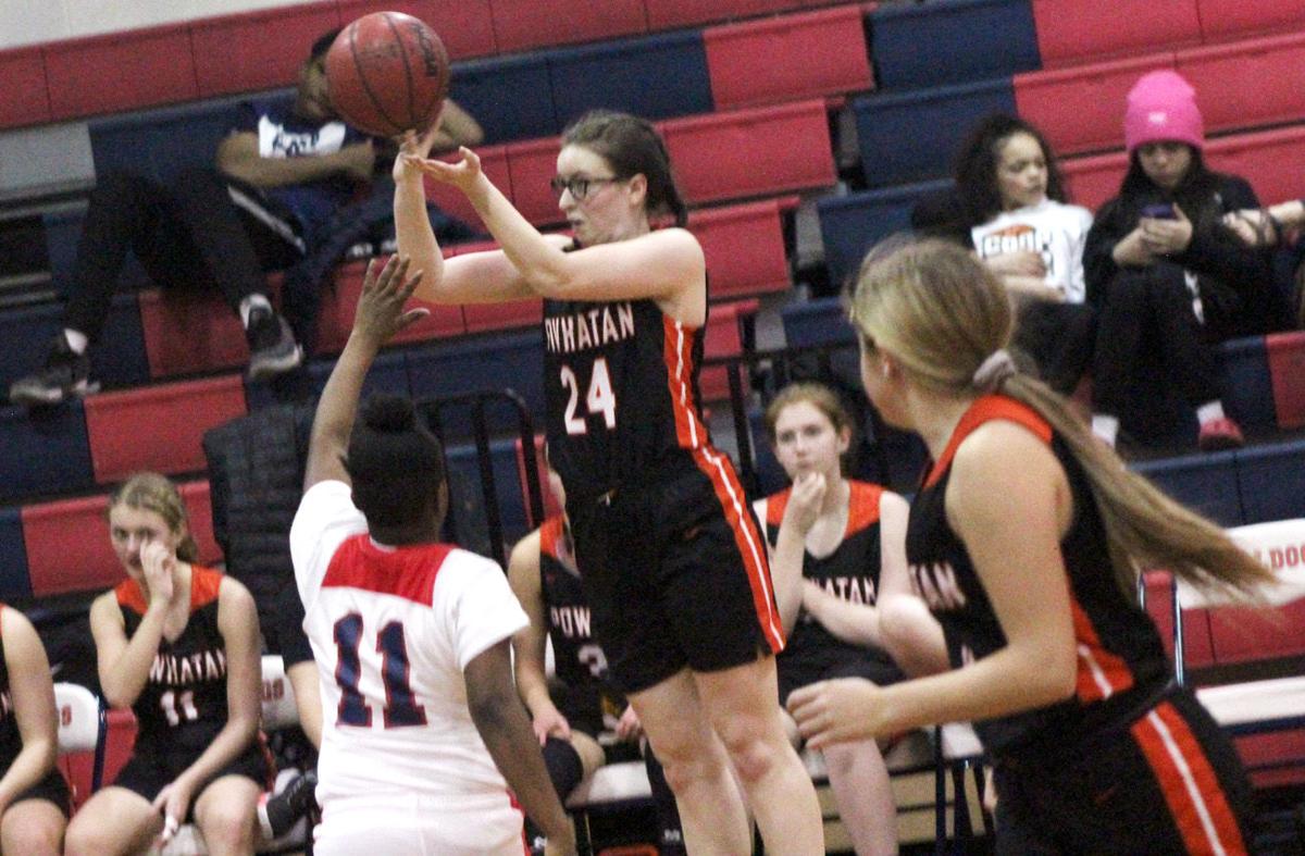 Powhatan Girls Basketball Sweeps George Wythe With 50 16 Rout