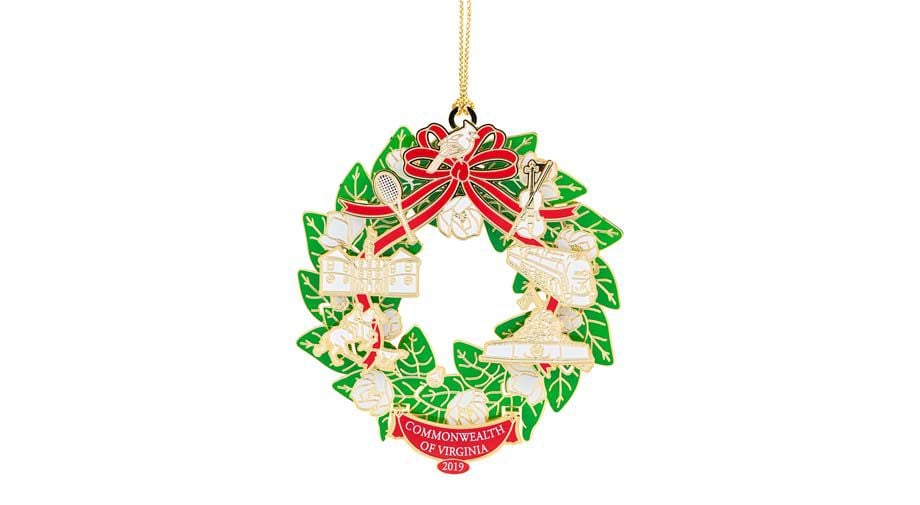 2019 official Virginia history ornament