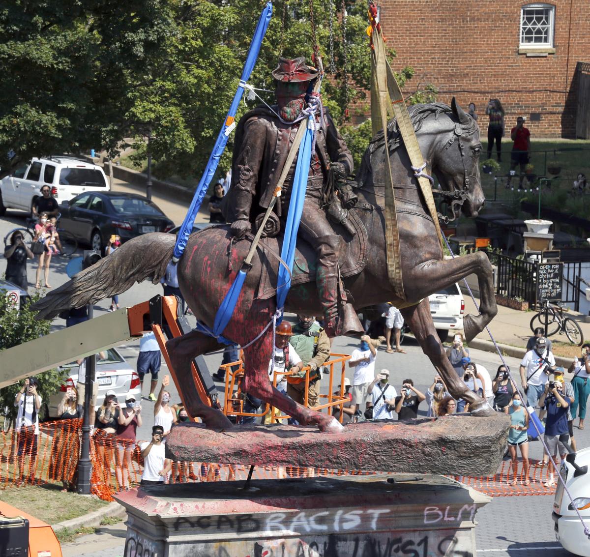 Two Monument Avenue residents sue over removal of Confederate statues