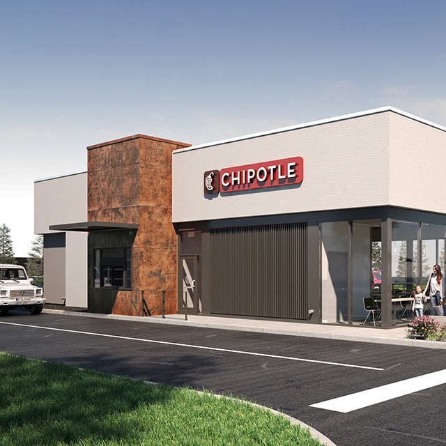 Chipotle with outdoor discount seating