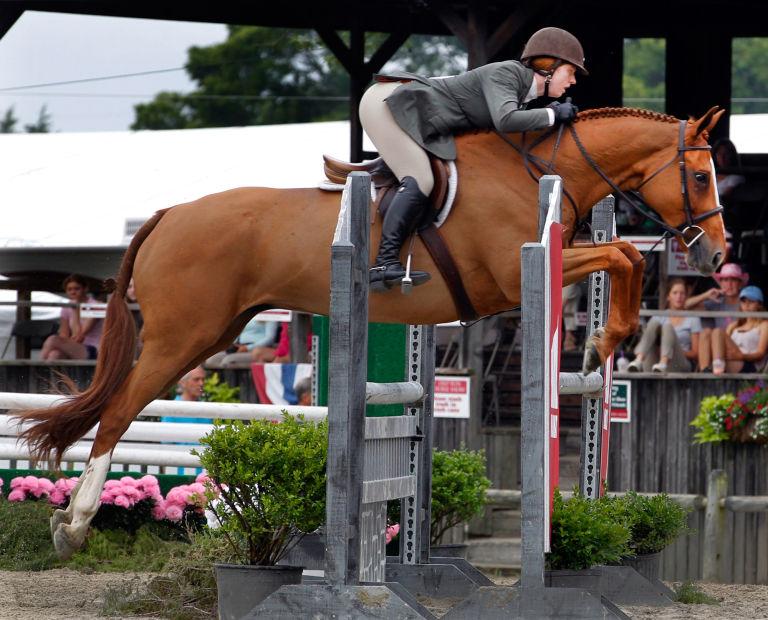 Lovettsville native wins Bryan Trophy at the Deep Run Horse Show