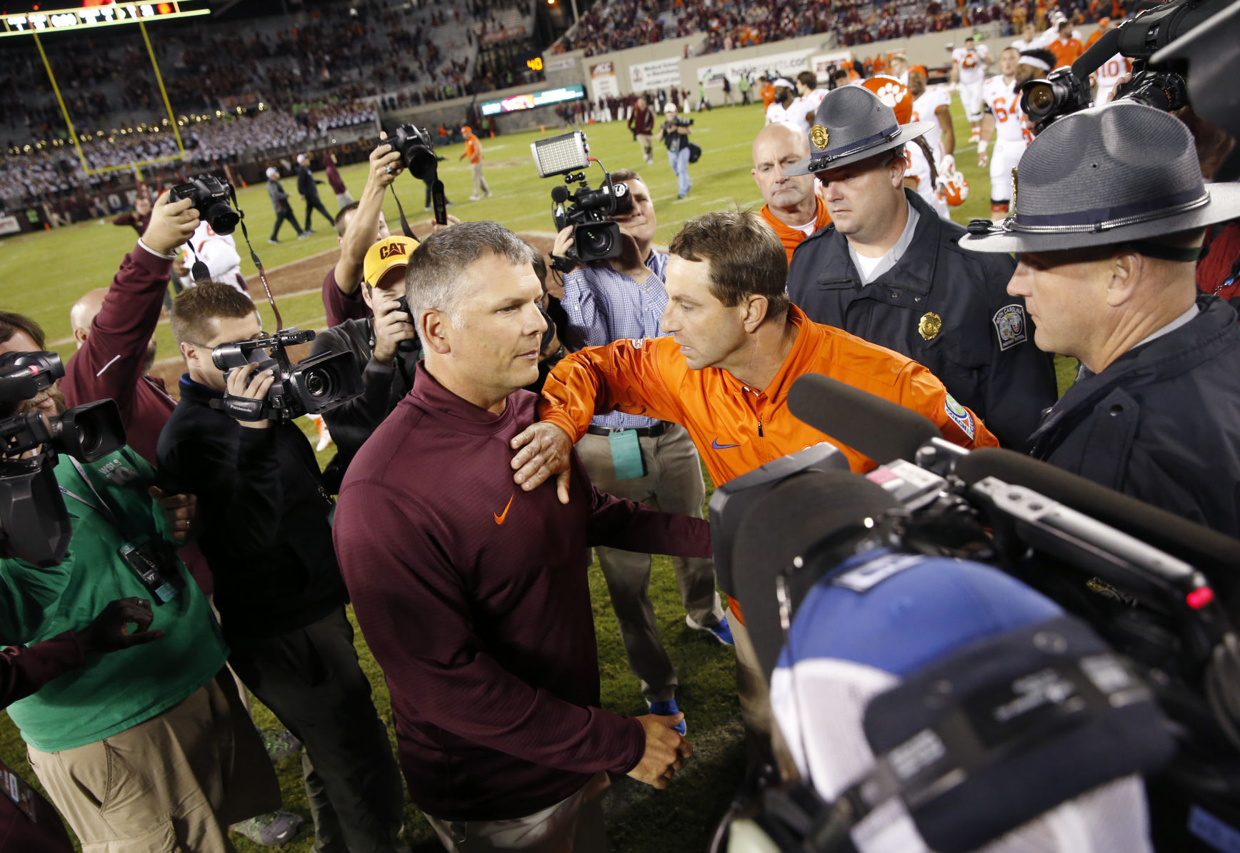 Hokies get clawed by Tigers, lose 31-17