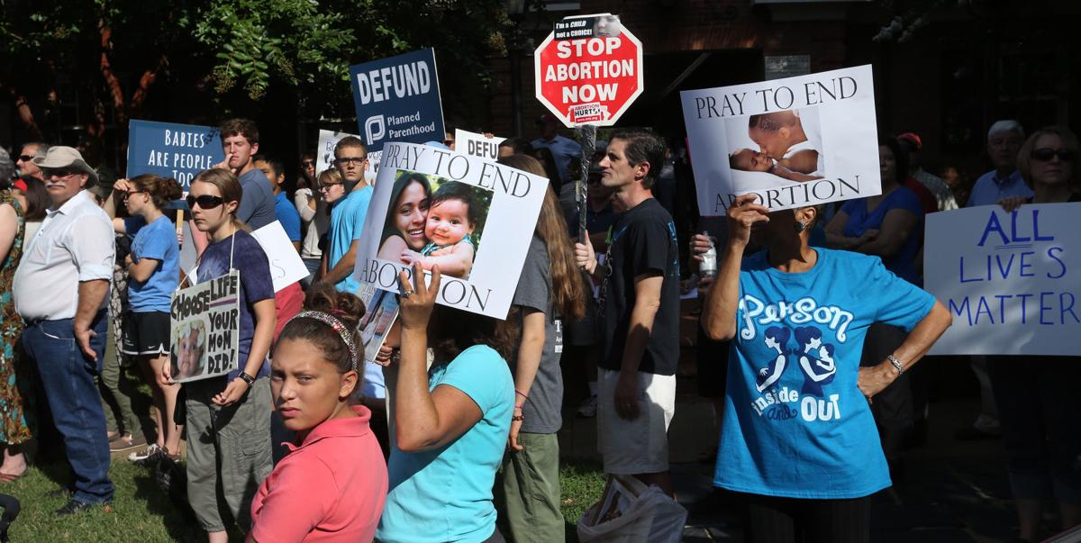 Photos Protest Against Planned Parenthood Richmond Local News Richmond Com