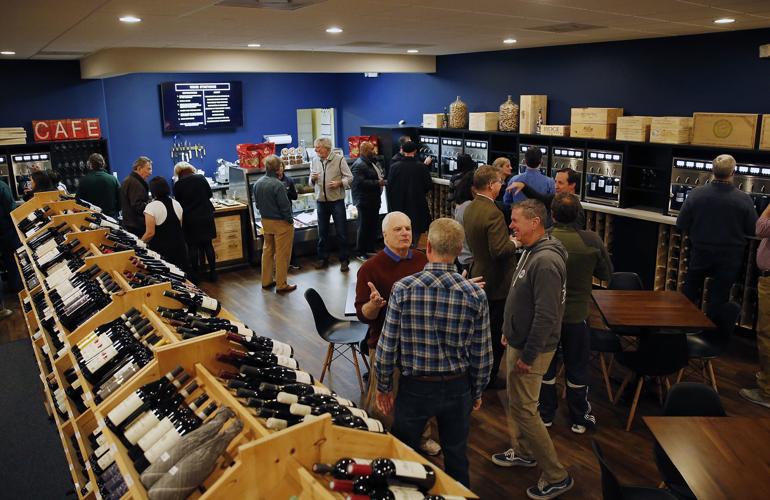 Vino Market near Chesterfield County has a new wine taps system offering  tastes of 48 wines