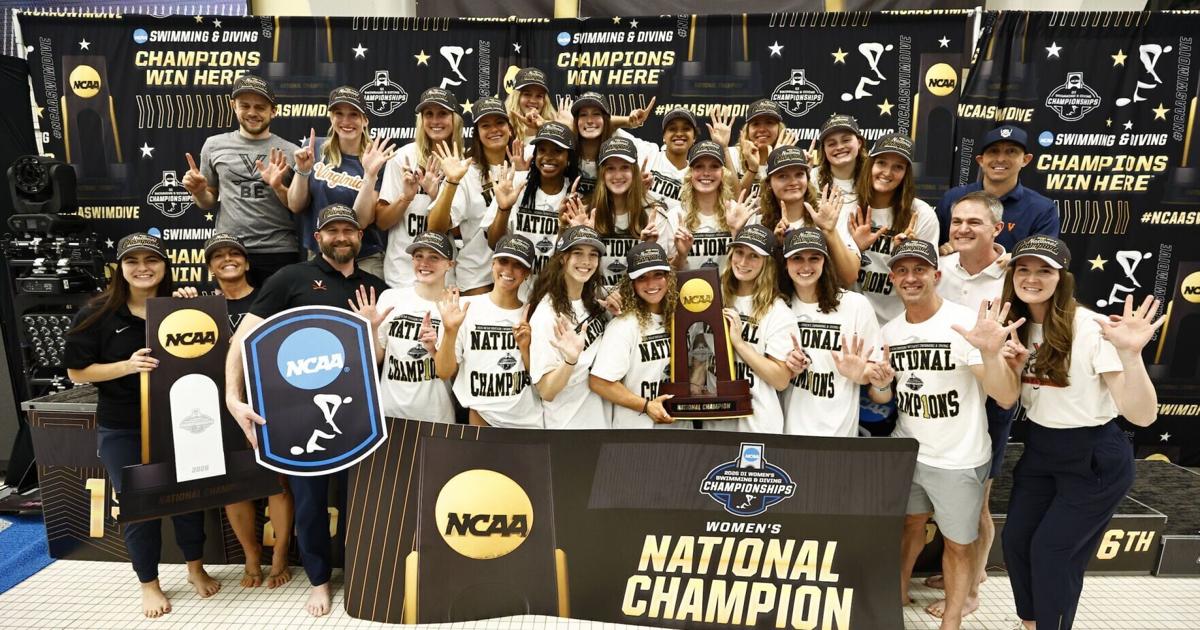 Virginia women's swimming and diving captures 6th straight national title