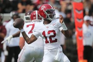 NCAA Football: Alabama at Mississippi State