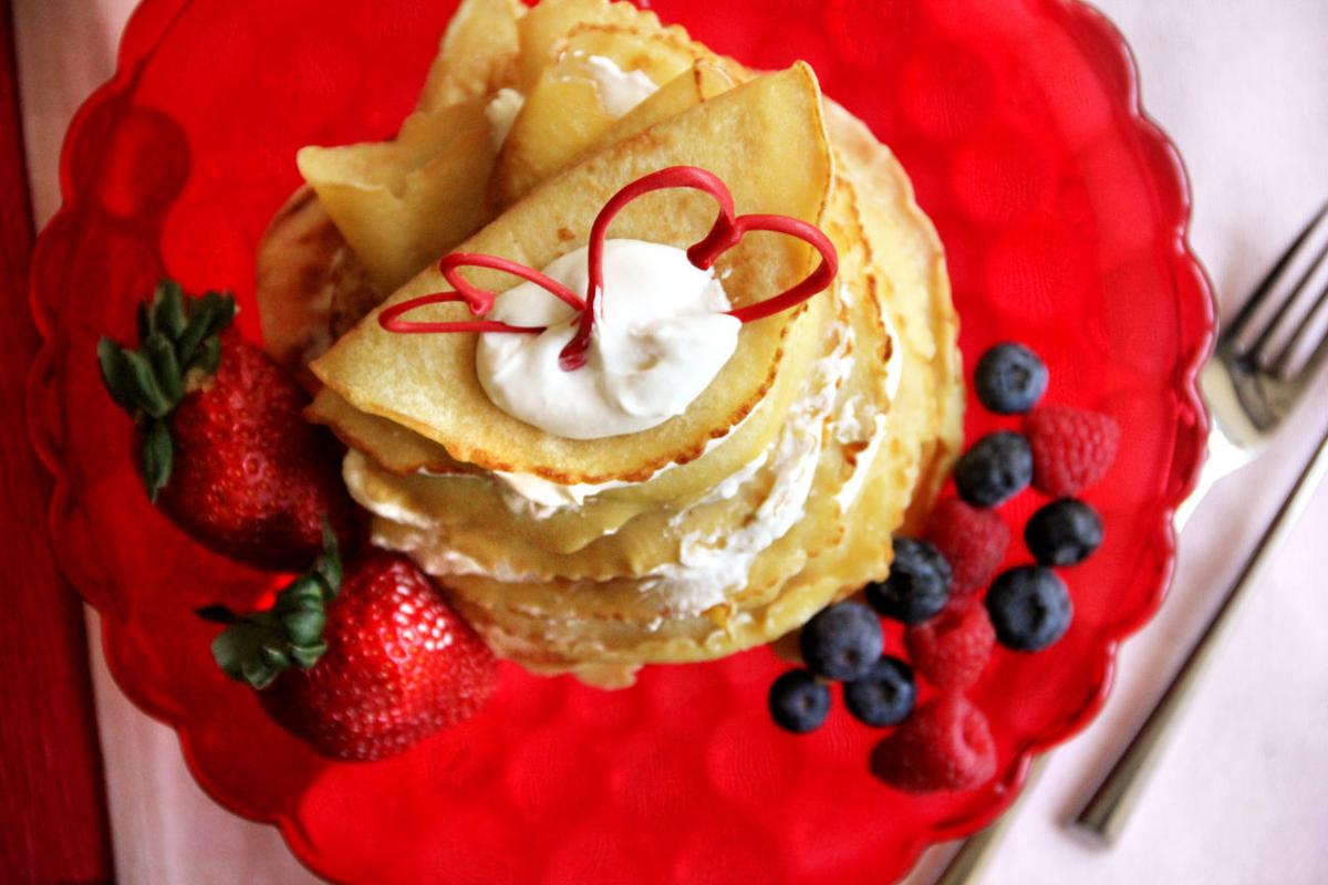 Recipe Crêpes With Pastry Cream and Macerated Berries Recipes