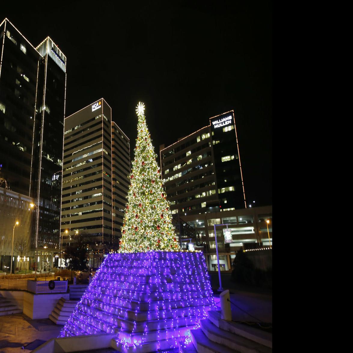 Photos Rva Illuminates Lights Up Downtown Richmond For The Holidays Richmond Local News Richmond Com