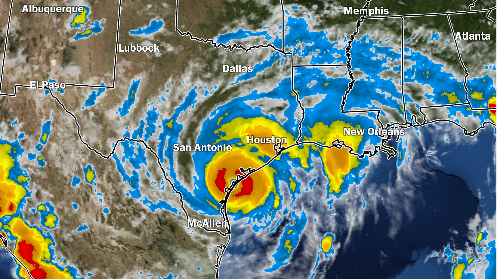 Hurricane Harvey By The Numbers Weather Richmond Com
