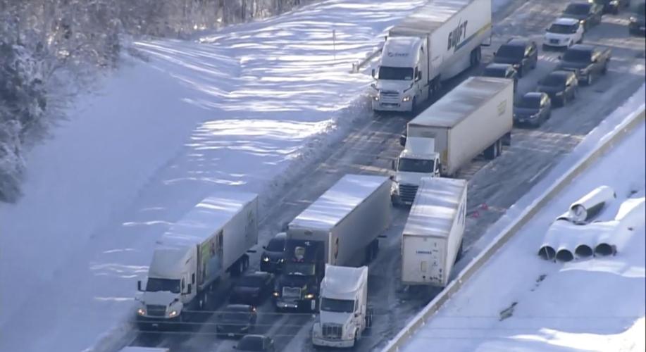 Winter Weather Interstate Shutdown