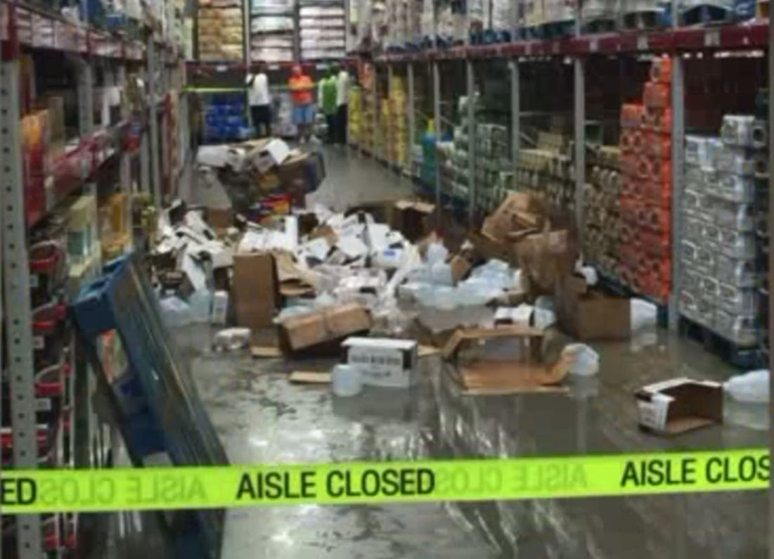 Walmart investigating after pallet of water falls on boy, 4, at area