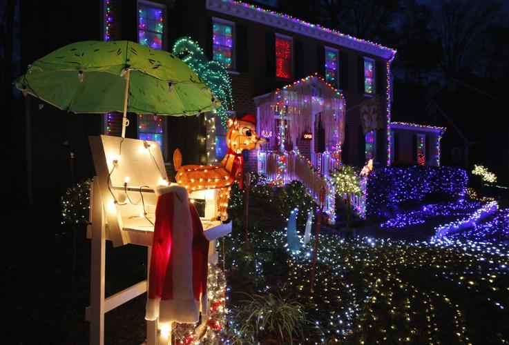 A Midlothian neighborhood embraces its #39 tacky #39 side