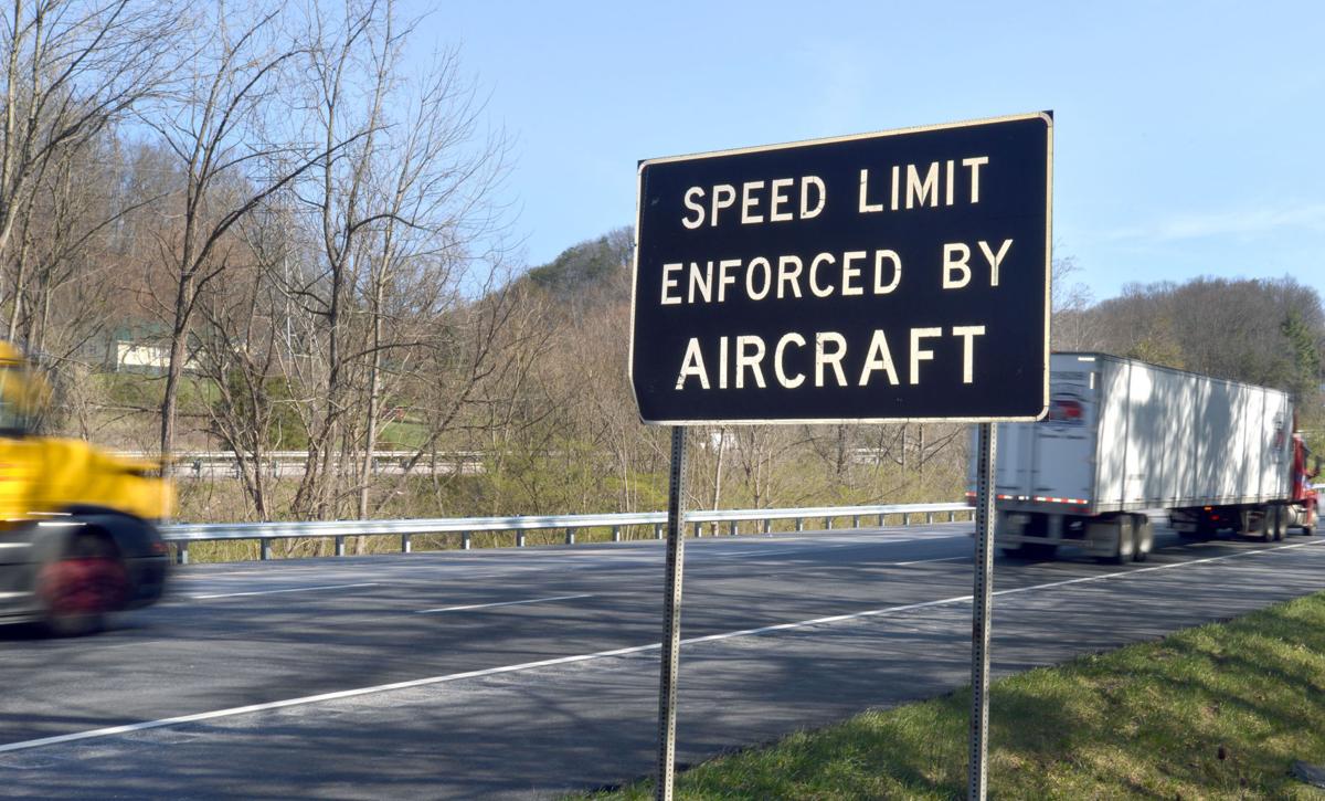 Virginia Does Not Enforce Speed On The Interstate With Planes The Signs Remain Because It Would Cost More To Remove Them And Possibly Put Them Back Up Virginia Richmond Com