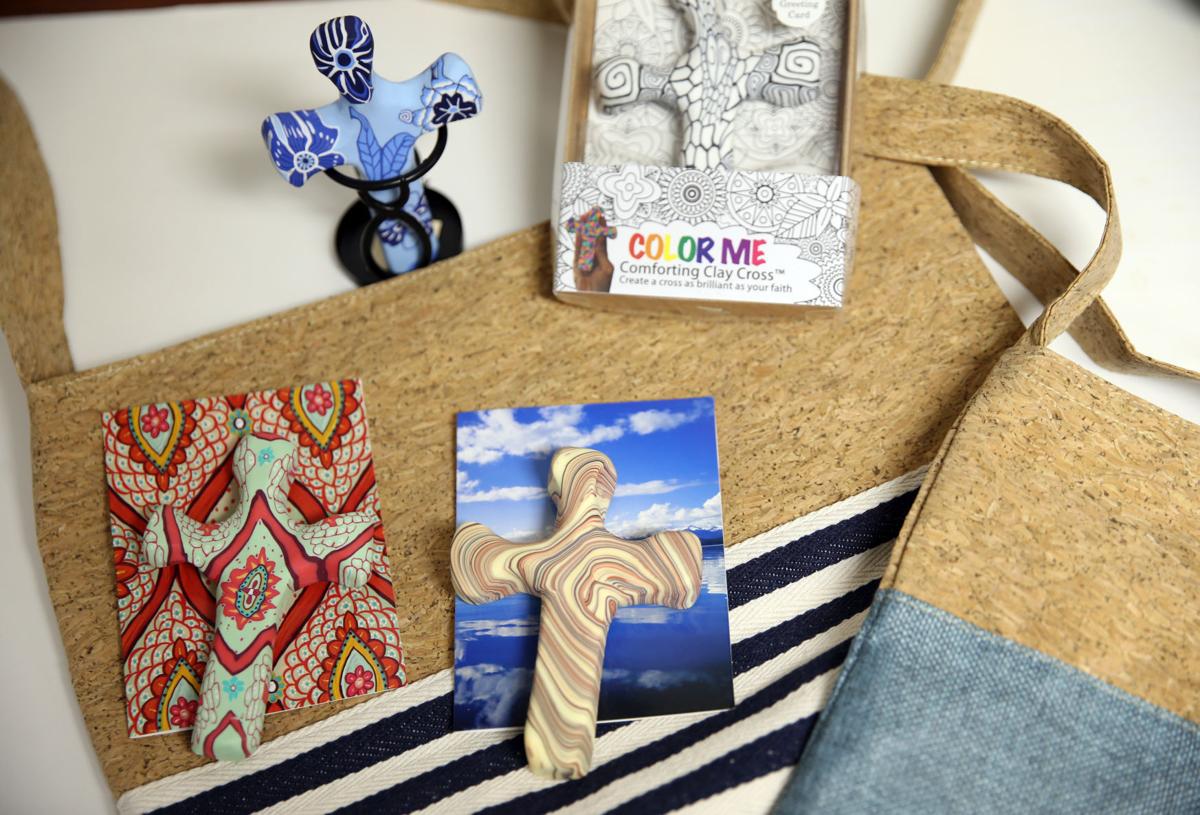 Trade Names Comforting clay crosses at big seller for Calypso Studios