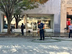 Woman shot in front of state GOP headquarters in Richmond