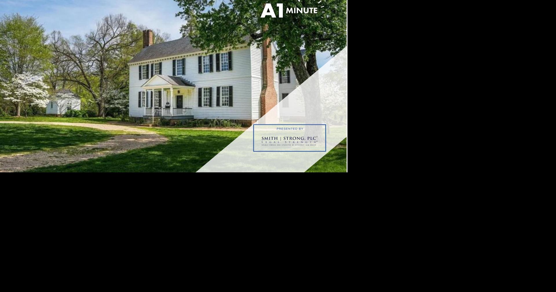A1 Minute! July 27, 2026: Richmond Jazz and Music Festival; Jefferson’s Tuckahoe home on sale; What Virginia exports